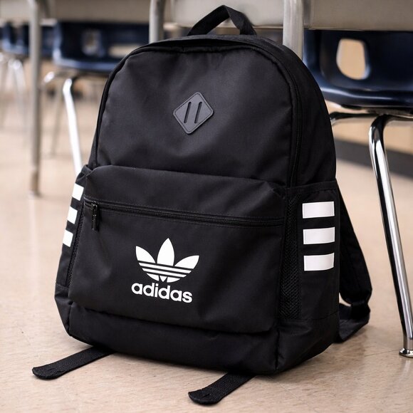 adidas Other - Adidas Trefoil Black and White Backpack